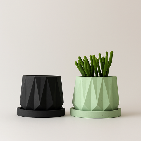 Flower Pot with tray