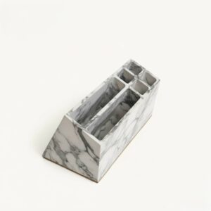 pen holder black & white