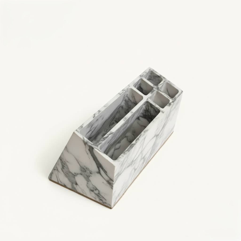 pen holder black & white